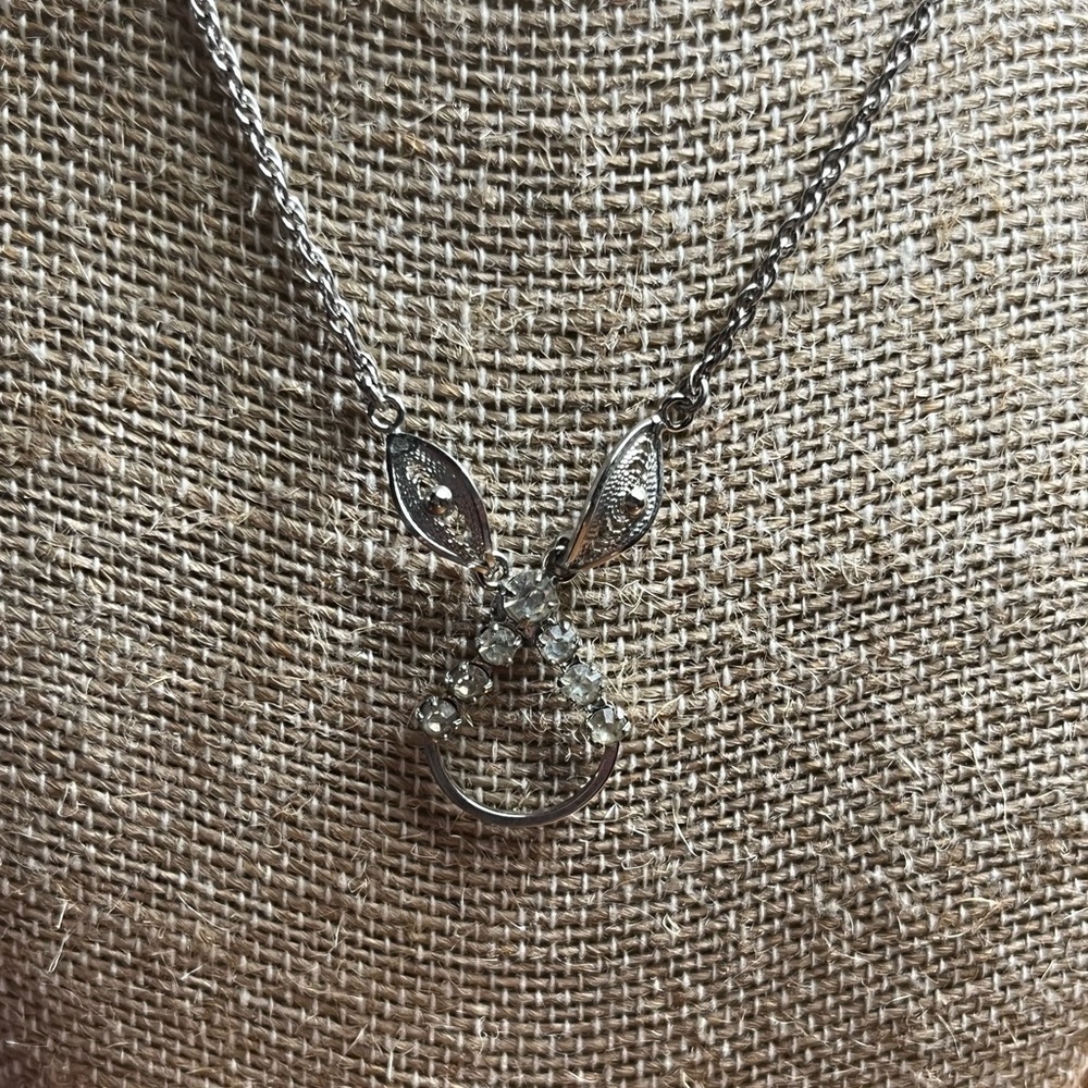 Chic sterling Silver signed Necklace by Bojar with Crystal Details about 50 gram